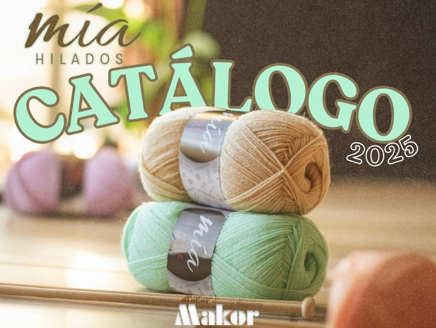 CATÁLOGO LANAS MIA 2025